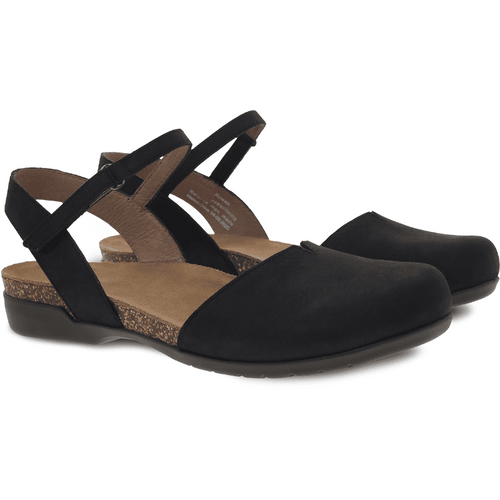 Women's Dansko Rowan - Black Waxy Burnished