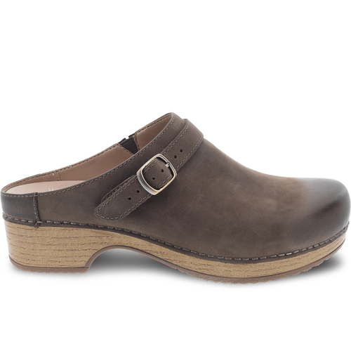 Women’s Dansko Berry Mule – Mushroom Burnished Nubuck