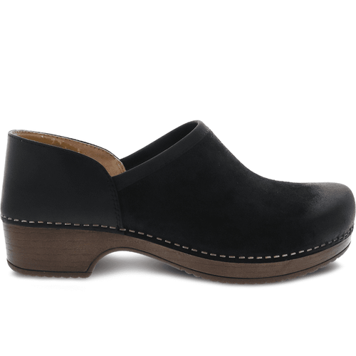 Women’s Dansko Brenna – Black Burnished Suede
