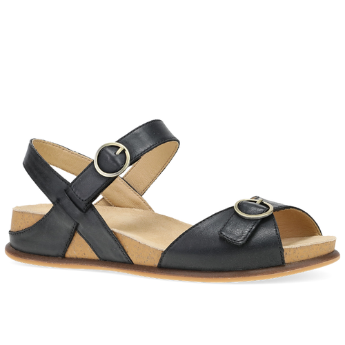 Women's Dansko Candace - Black Burnished Nappa