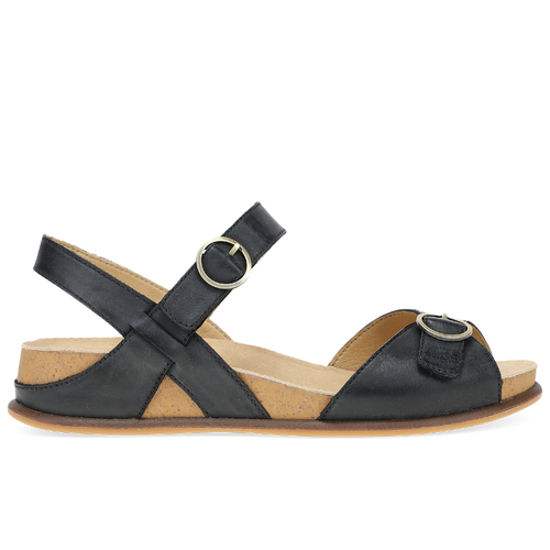 Women's Dansko Candace - Black Burnished Nappa