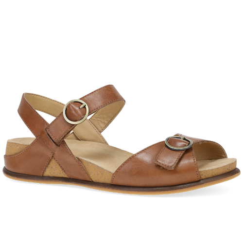 Women's Dansko Candace - Tan Burnished Nappa