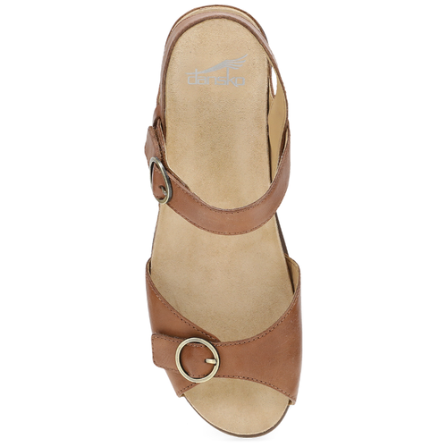 Women's Dansko Candace - Tan Burnished Nappa