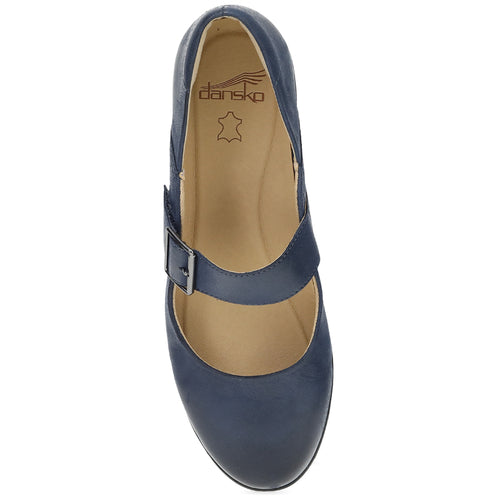 Women's Dansko Collette - Navy Burnished Nubuck