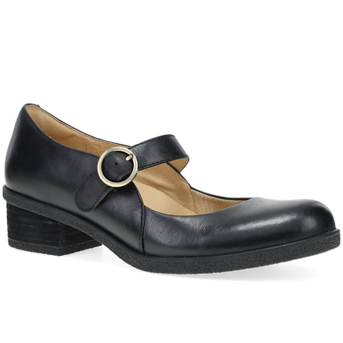 Women's Dansko Deirdra - Black WP Burnished