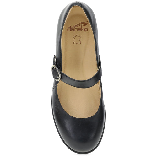 Women's Dansko Deirdra - Black WP Burnished