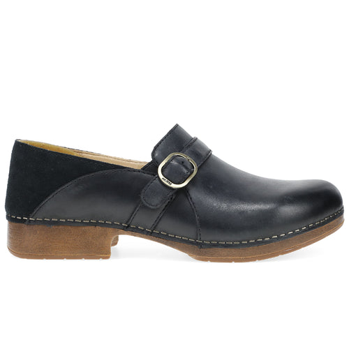 Women's Dansko Margaret - Black Burnished Calf