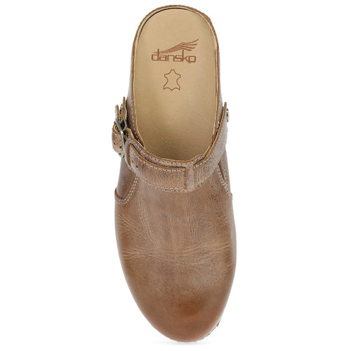 Women's Dansko Millie - Tan Waxy Brush Off