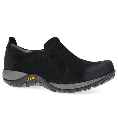 Women's Dansko Pippy - Black Waterproof Burnished Suede