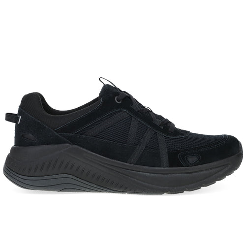 Women's Dansko Poppy - Black/Black Suede