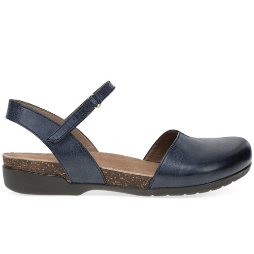 Women's Dansko Rowan - Navy Waxy Burnished