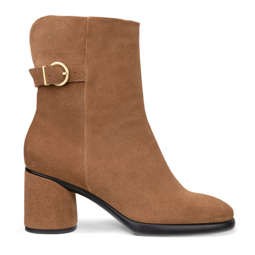 Women's ECCO Sculpted Lx 55 Mid-Cut Boot - Camel Suede