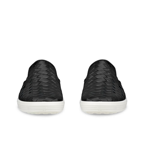 Women's ECCO Soft 7 Woven Slip-On 3.0 - Black