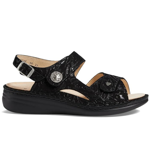 Women’s Finn Comfort Barbuda – Black Delizia