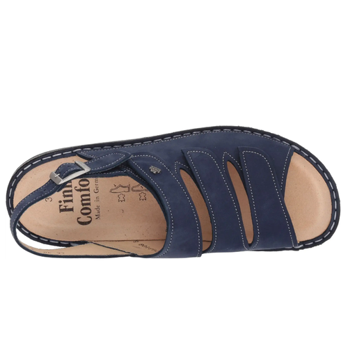 Women’s Finn Comfort Sylt – Atoll (Blue) Nubuck