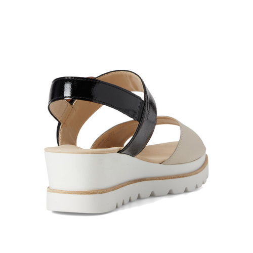 Women's Gabor Freya - Creme/Schwarz