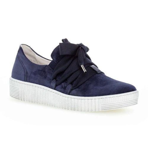 Women's Gabor Bow Sneaker Hannah - Marine