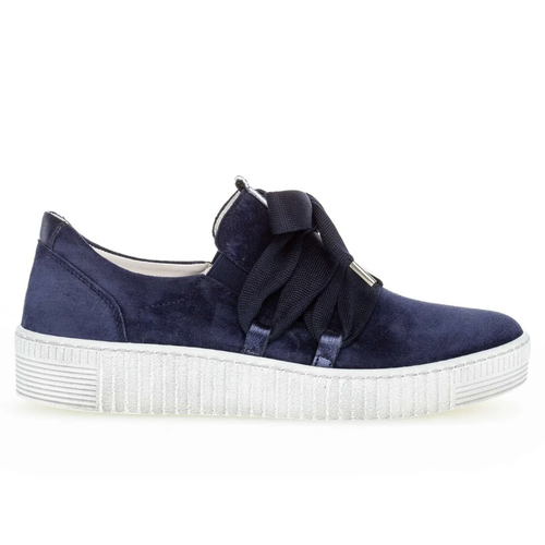 Women's Gabor Bow Sneaker Hannah - Marine