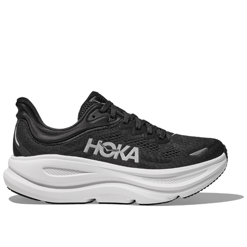 Women's HOKA Bondi 9 - Black/White (BWHT)