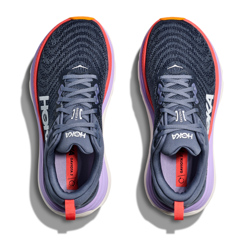 Women's HOKA Gaviota 5 - Anchor/Grapefruit (ARP)