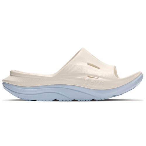 Women's HOKA Ora Recovery Slide 3 - Alabaster/Ambient Blue (ARMB)
