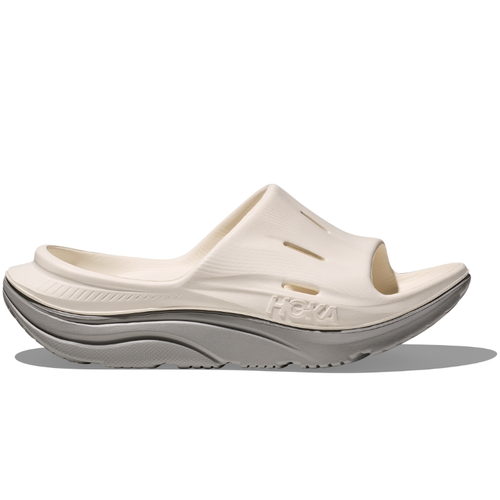 Women's HOKA Ora Recovery Slide 3 - Alabaster/Stardust (ATRS)