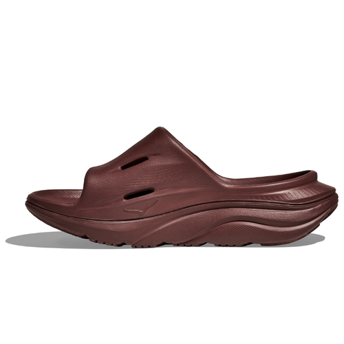 Women's HOKA Ora Recovery Slide 3 - Dark Cedar/Dark Cedar (DRKC)