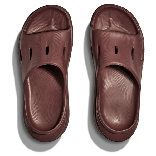 Women's HOKA Ora Recovery Slide 3 - Dark Cedar/Dark Cedar (DRKC)