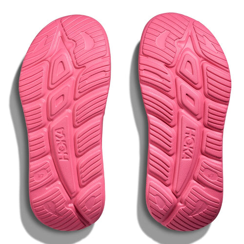 Women's HOKA Ora Recovery Slide 3 - Neon Rose/Neon Rose (NRSN)