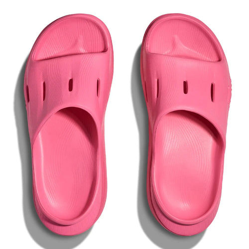 Women's HOKA Ora Recovery Slide 3 - Neon Rose/Neon Rose (NRSN)
