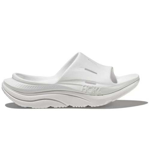 Women's HOKA Ora Recovery Slide 3 - White/White (WWH)