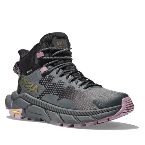 Women's HOKA Trail Code GTX - Black/Castlerock (BCSTL)