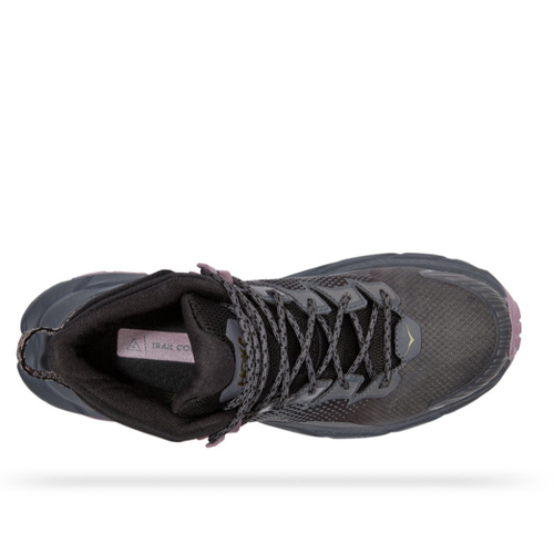 Women's HOKA Trail Code GTX - Black/Castlerock (BCSTL)