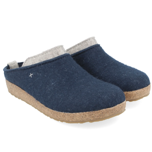 Women's Haflinger Grizzly Speed Clog - Captain's Blue