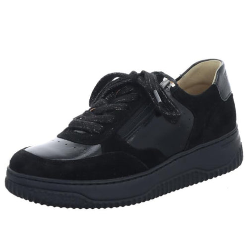 Women's Hartjes Boogie Shoe - Schwarz/Schwarz