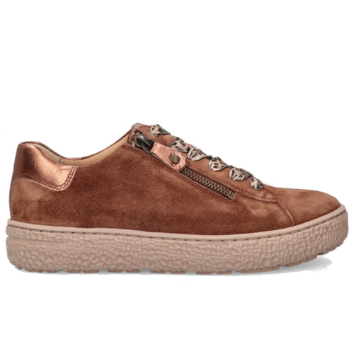 Women's Hartjes Phil Zip - Cognac/Tabacco