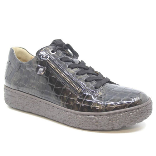 Women's Hartjes Phil Zip - Stone Croc