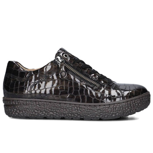 Women's Hartjes Phil Zip - Stone Croc