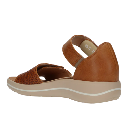 Women's Hartjes Pop Sandal - Cognac/Cognac