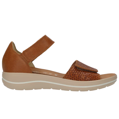 Women's Hartjes Pop Sandal - Cognac/Cognac
