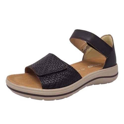Women's Hartjes Pop Sandal - Dunkelbraun/Dunkelbraun