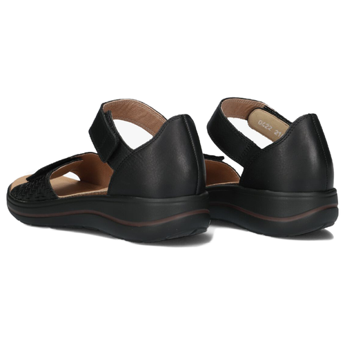 Women's Hartjes Pop Sandal - Schwarz/Schwarz
