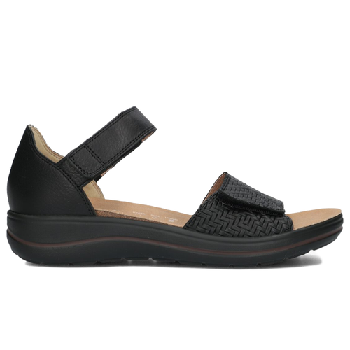 Women's Hartjes Pop Sandal - Schwarz/Schwarz