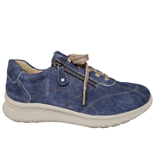 Women's Hartjes Rap Shoe - Marineblau