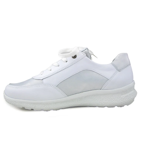 Women's Hartjes Rap Shoe - Weiss/Silber