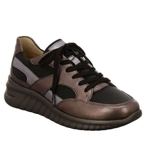 Women's Hartjes Wave Shoe - Haselnuss/Schwarz