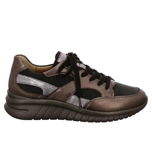 Women's Hartjes Wave Shoe - Haselnuss/Schwarz
