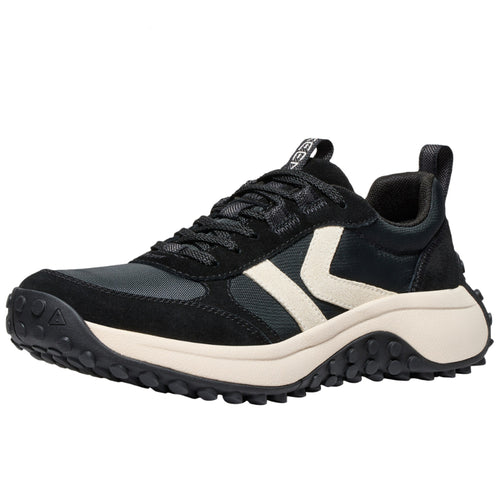 Women’s KEEN KS86 Leather Sneaker – Black/Birch