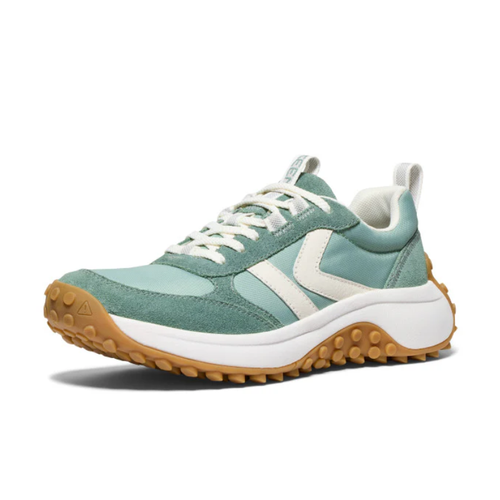 Women’s KEEN KS86 Leather Sneaker –Dark Forest/Star White