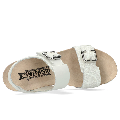 Women's Mephisto Lissandra - White Sandanyl/Fog Panama